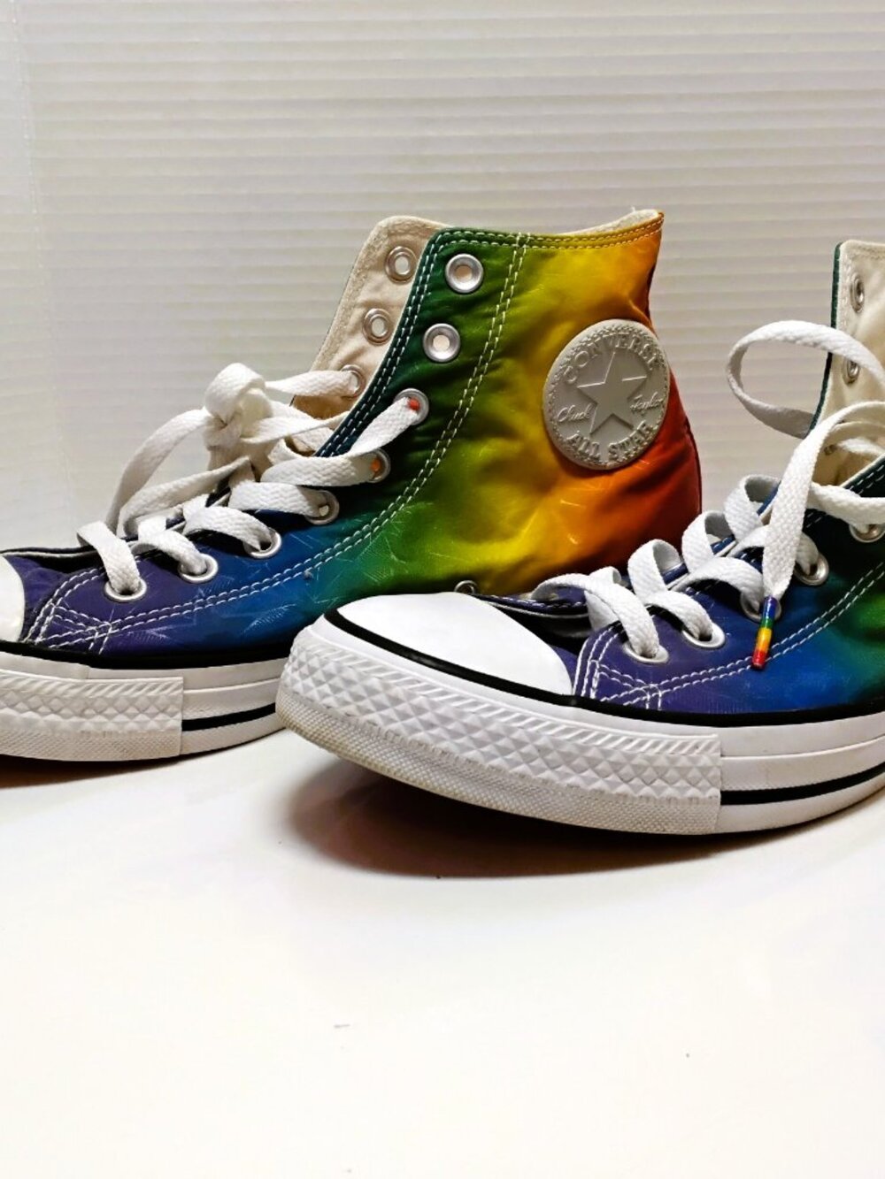 The Converse Chuck Taylor All Star Proide Rainbow , Multicolor Mens 8.5 Canvas